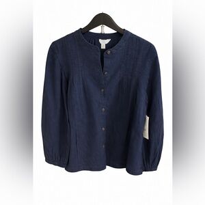 Time and Tru Midnight Blue Shirt